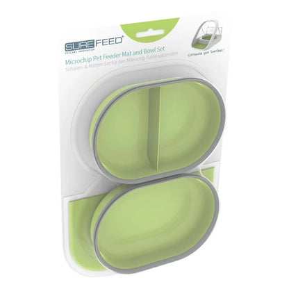 SureFeed Microchip Pet Feeder - Sett matarskálar og motta (3 stk), mynd 2