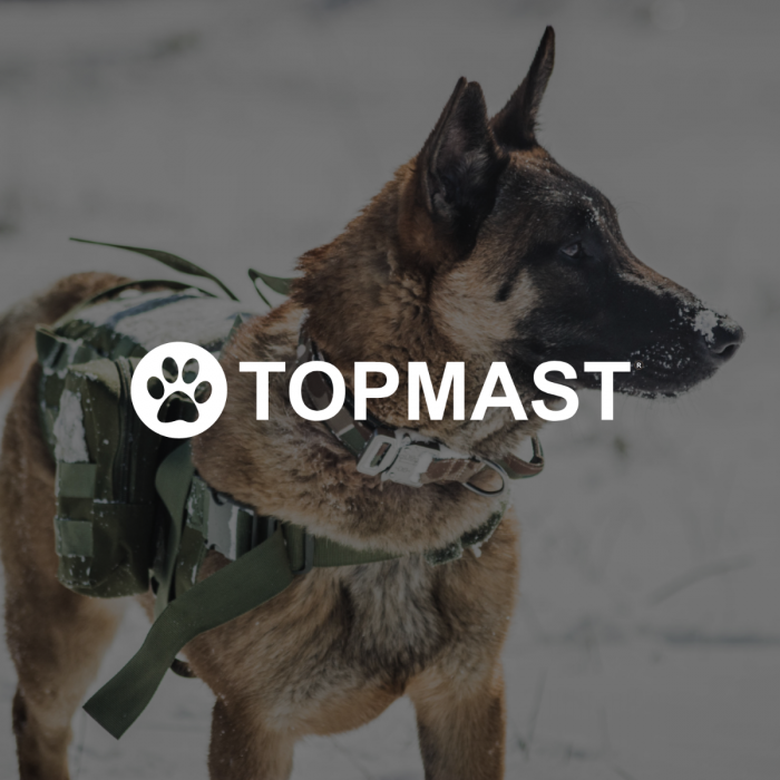 TM CAMO LINE taumur, military grænn, 2,5m