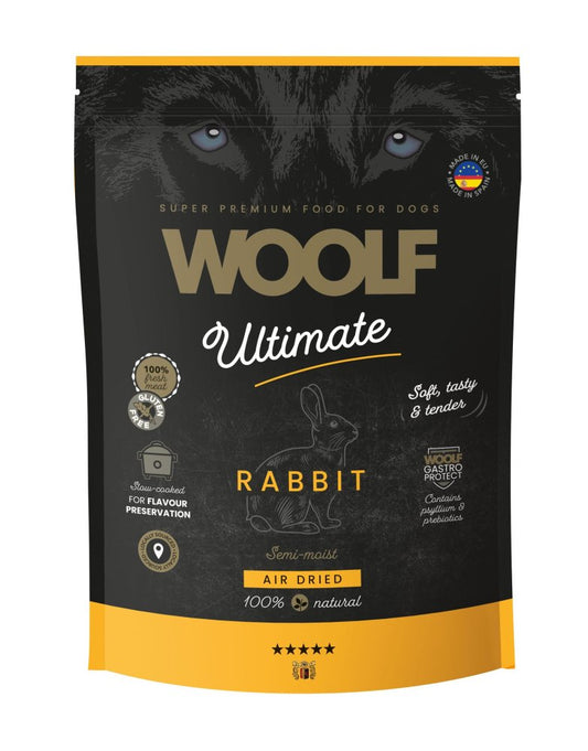 WOOLF Ultimate Dogfood RABBIT (semi moist) 1 kg