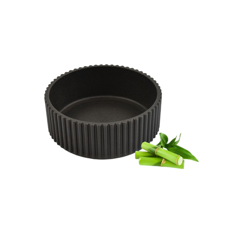 Nayeco Bamboo CUPCAKE, skál/dallur SVÖRT