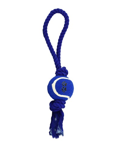Kaðall með tennis bolta 33cm