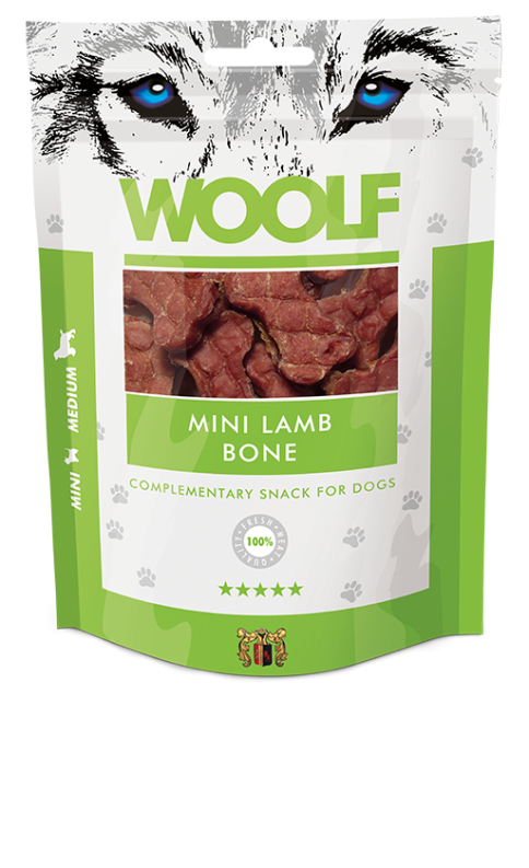 WOOLF - MINI LAMB BONE 100gr