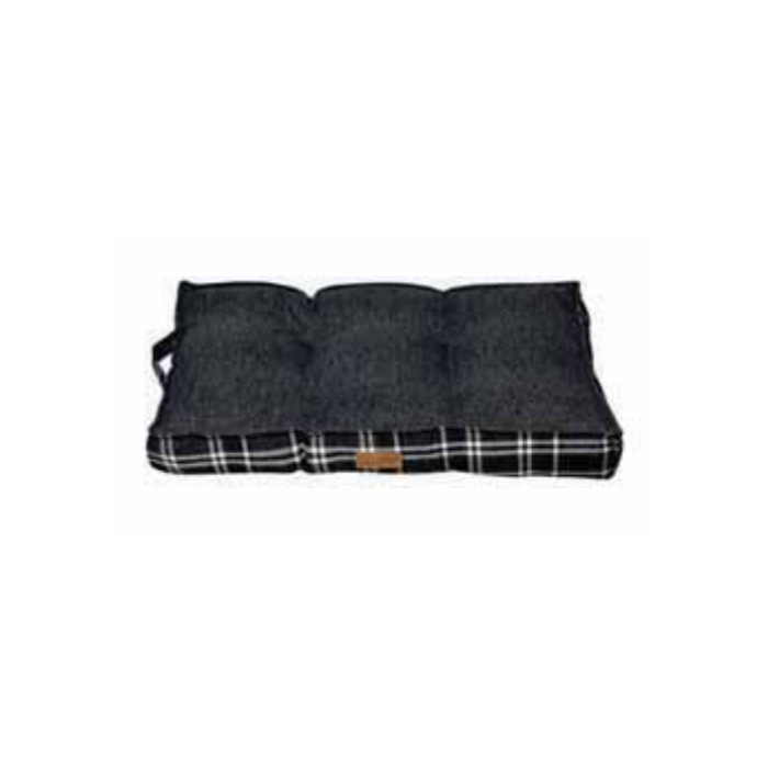 TopMast Bæli "DERBY", dökk grá dýna X-LARGE 103x83x13 cm