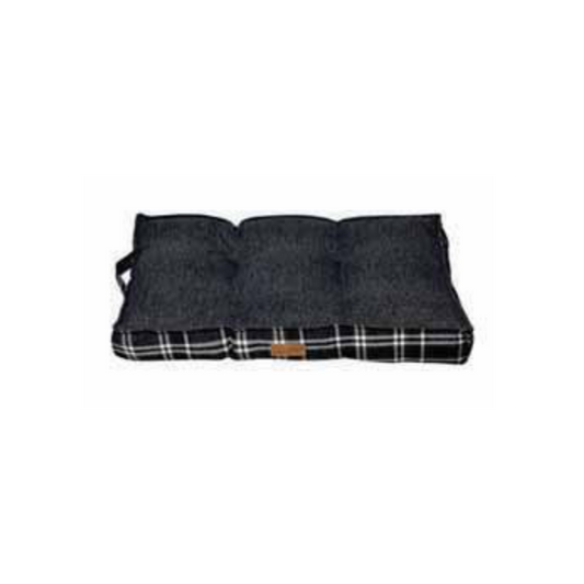 TopMast Bæli "DERBY", dökk grá dýna X-LARGE 103x83x13 cm