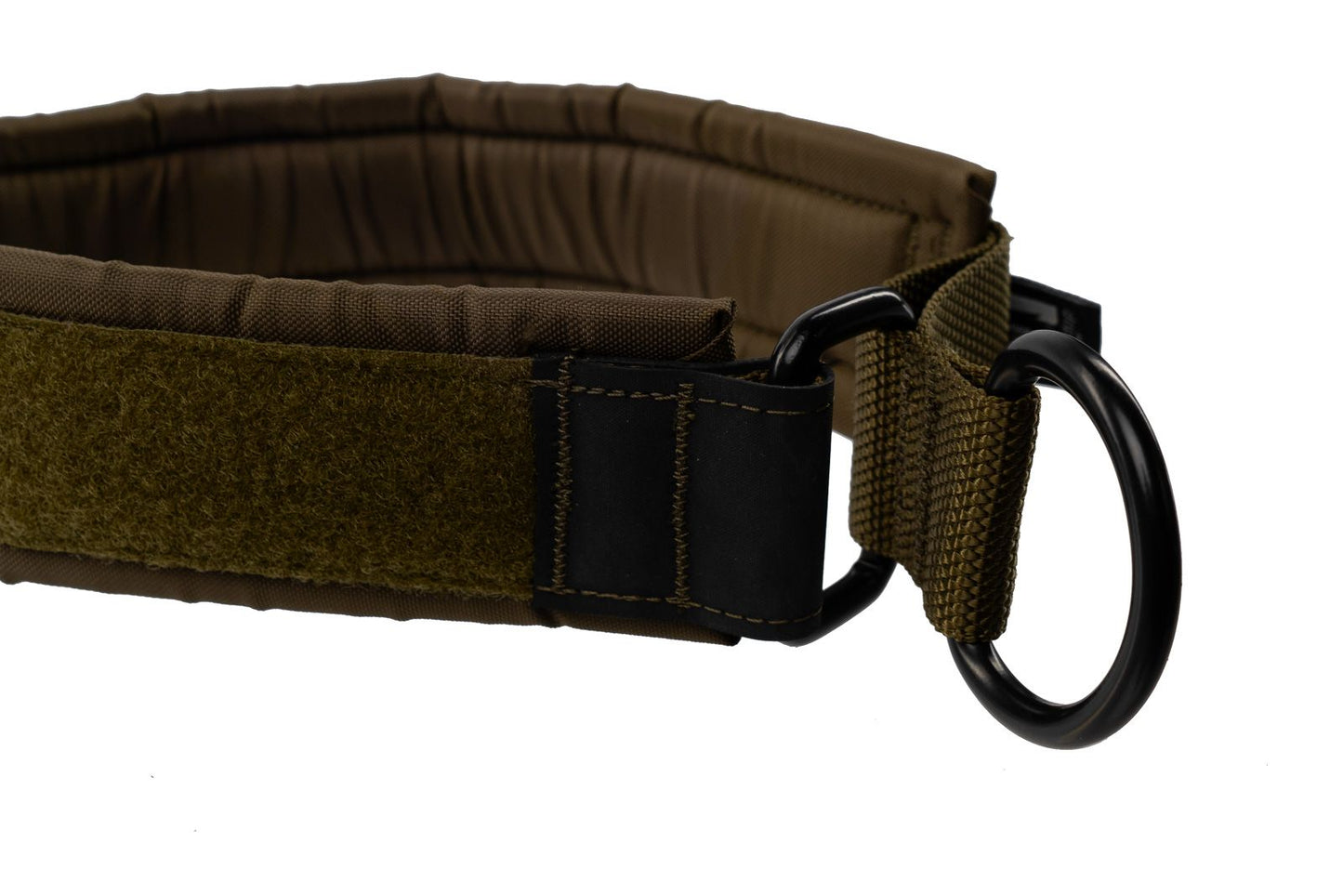 Solid collar "Working Dog" Olive græn