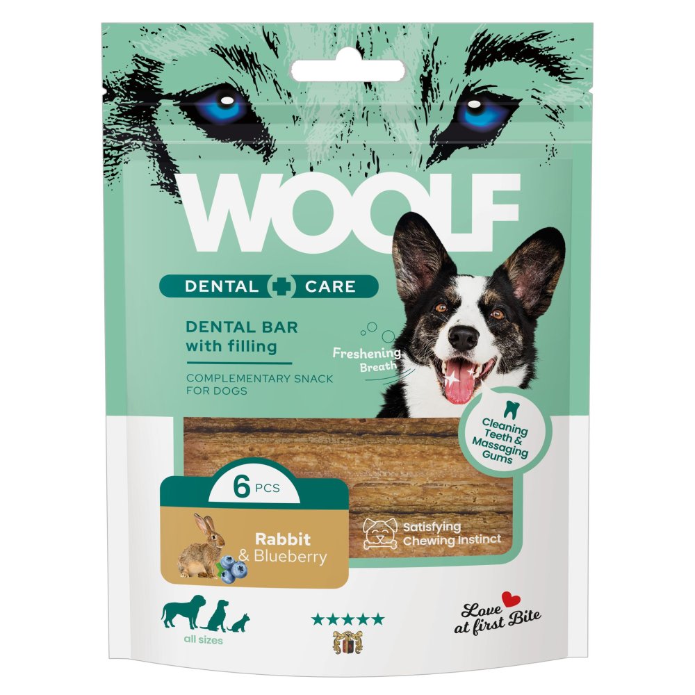 WOOLF - Dental Care Rabbit and Blueberry