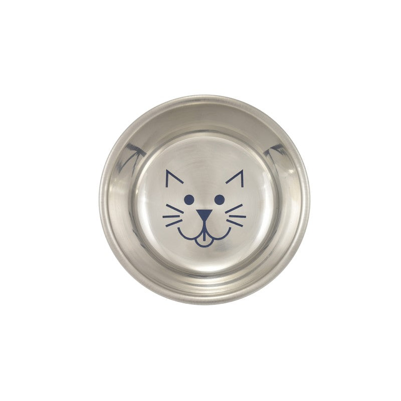 CAT HAPPY CAT, stál skál/dallur 350ml
