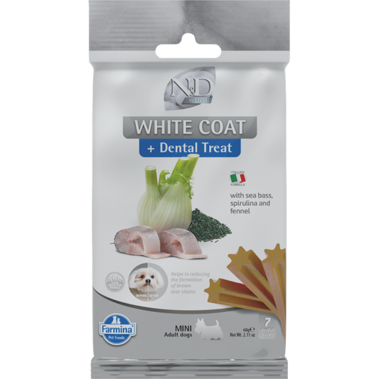 ND DENTAL Nagstangir, WHITE COAT mini, 7 stk