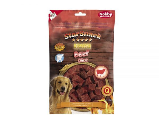 Nobby StarSnack Beef Dice 113gr