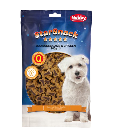 Nobby StarSnack Duo Bones G&C 200gr