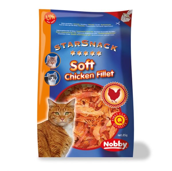 Nobby StarSnack Soft Chicken Fillet 85gr - kisu