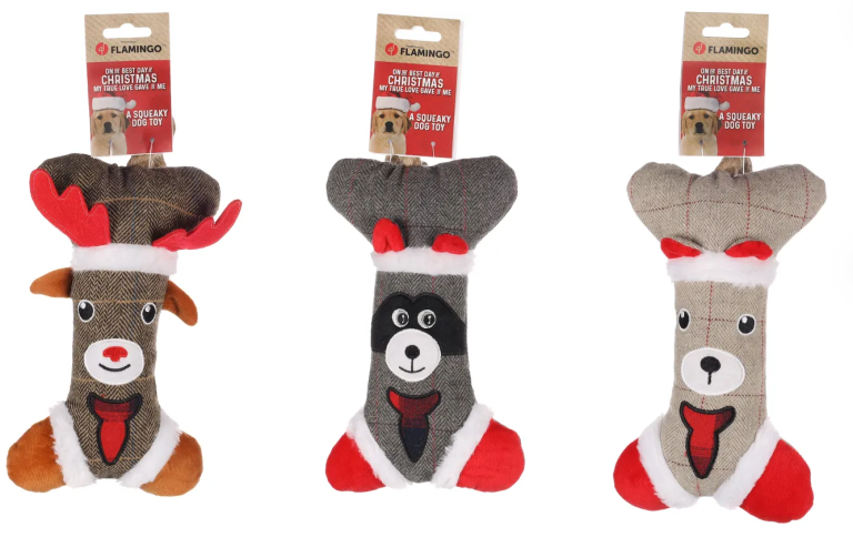 XMAS Beto Bone with Rope, bangsi bein með kaðli, 1 stk