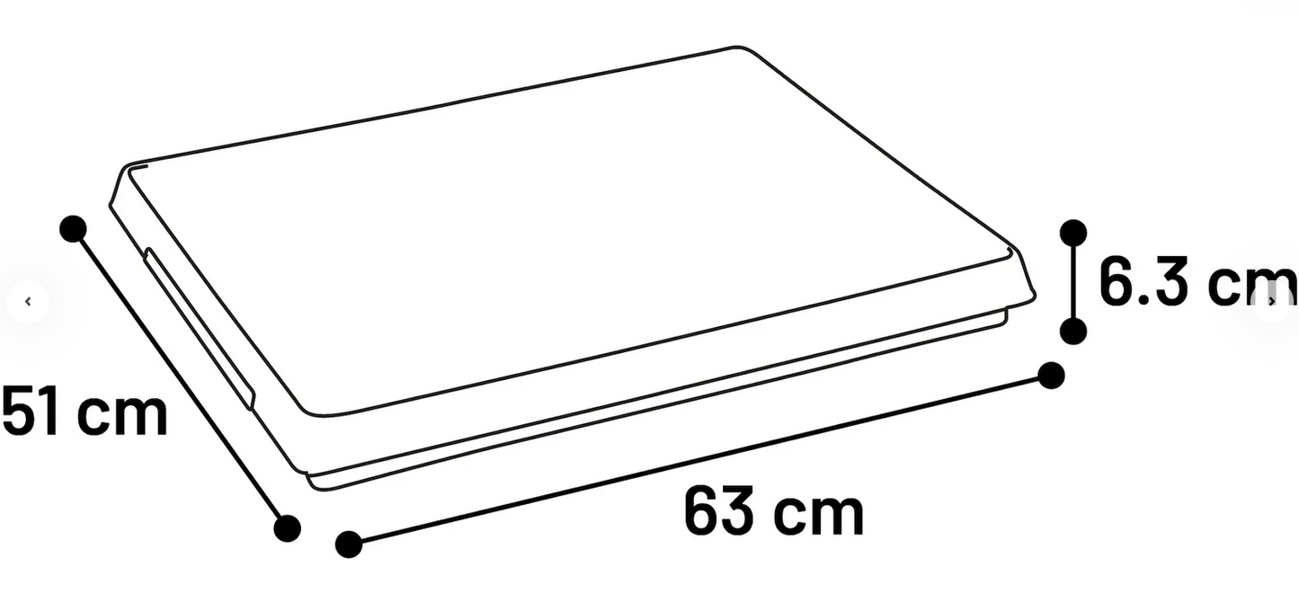 Bakki+ Motta Gervigras, dog toilet, 63 x 51 x 6.3cm