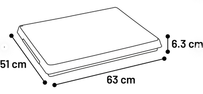 Bakki+ Motta Gervigras, dog toilet, 63 x 51 x 6.3cm, mynd 4