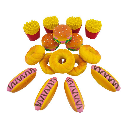 FAST FOOD latex leikfang