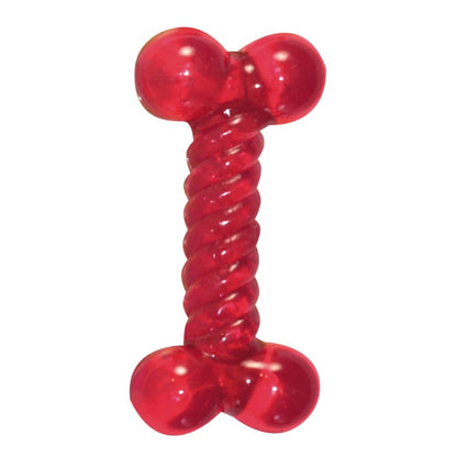 TPR BRAIDED BONE, gúmmíbein leikfang 11 cm, mynd 3