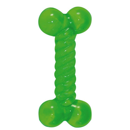 TPR BRAIDED BONE, gúmmíbein leikfang 11 cm, mynd 2