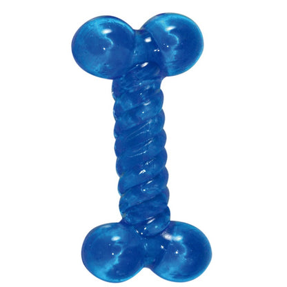 TPR BRAIDED BONE, gúmmíbein leikfang 11 cm