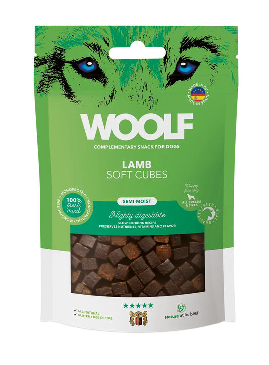 WOOLF - Soft Cubes Lamb 100gr