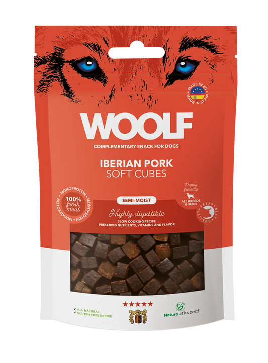 WOOLF - Soft Cubes Iberian Pork 100gr