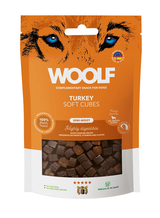 WOOLF - Soft Cubes Turkey 100gr